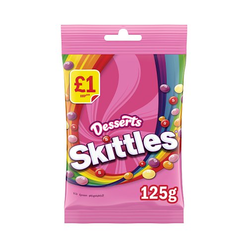 SKITTLES DESSERTS VEGAN 125g Main image