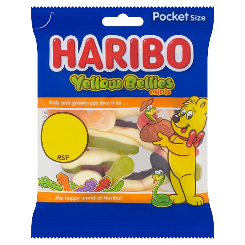 HARIBO MINI YELLOW BELLIES 70P 60g Main image