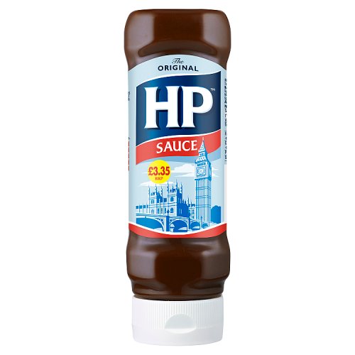 HP BROWN SAUCE TOP DOWN £3.35 450g Main image