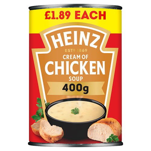 HEINZ CHICKEN SOUP £1.89 400g