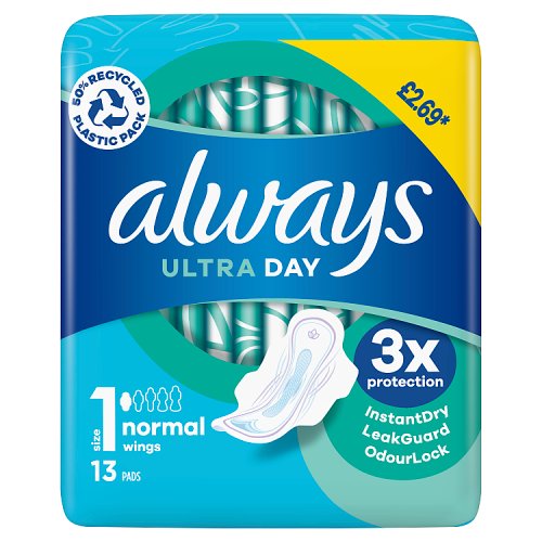 ALWAYS QUATRO NORMAL £2.69 13s Main image