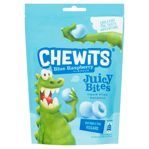 CHEWITS BLUE RASPBERRY JUICY BITES 115g Main image