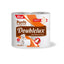 DOUBLELUX 2 PLY PEACH TOILET TISSUE 4ROLL