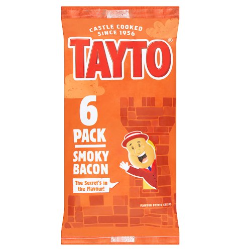TAYTO SMOKY BACON [6 PACK] 25g Main image