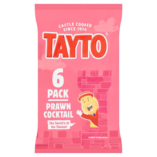 TAYTO PRAWN COCKTAIL [6 PACK] 25g Main image