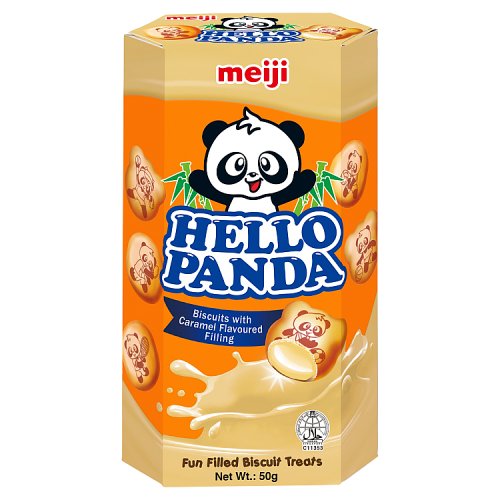 MEIJI HELLO PANDA CARAMEL 50g Main image