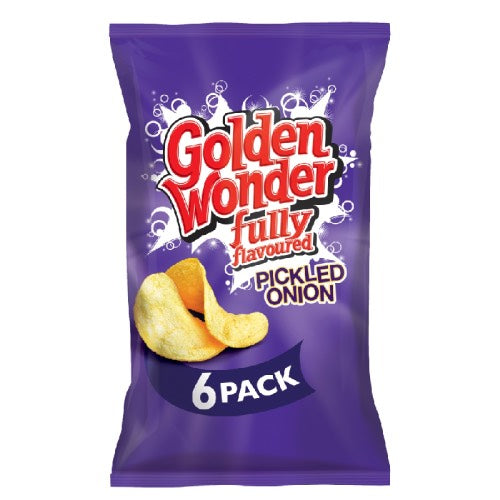 GOLDEN WONDER PICKLED ONION BIKERS £1 50g Main image