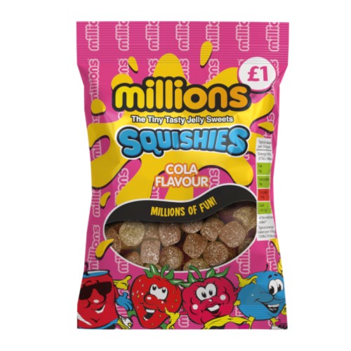 MILLIONS SQUISHIES COLA £1 120g Main image