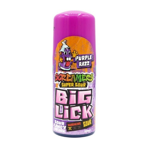 ZED SCREAMERS BIG LICK PURPLE RAZZ 60ml