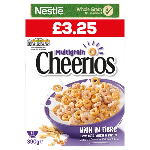 NESTLE MULTIGRAIN CHEERIOS £3.25 390G Main image