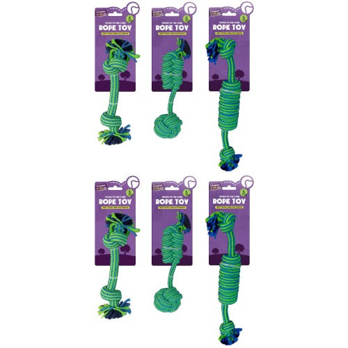COOPER & PALS ASSORTED ROPE DOG TOY 1s