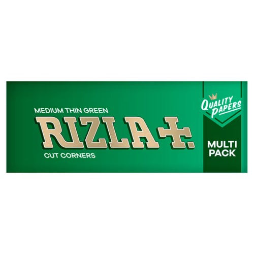 RIZLA GREEN MULTI PACK PAPERS 5PACK