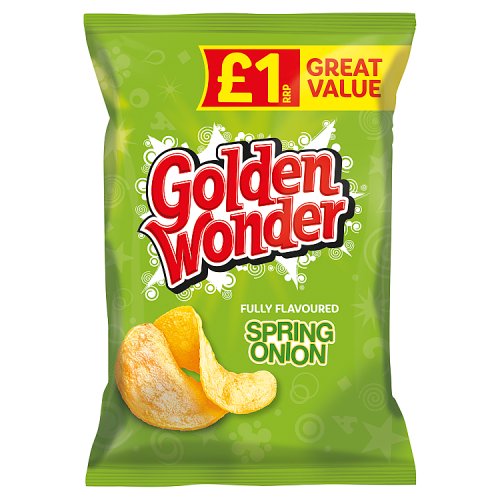 GOLDEN WONDER SPRING ONION £1 57g Main image