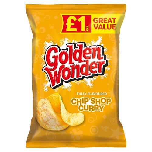 GOLDEN WONDER CHIP SHOP CURRY £1 57g Main image