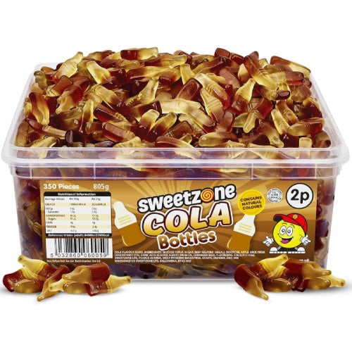 SWEETZONE COLA BOTTLES 2P 805g Main image