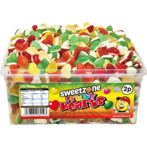 SWEETZONE FRUITY HEARTS 2P 805g