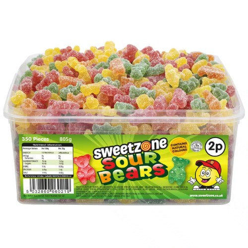 SWEETZONE SOUR BEARS 2P 805g