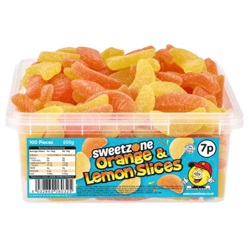 SWEETZONE ORANGE AND LEMON SLICES 7P 800g Main image
