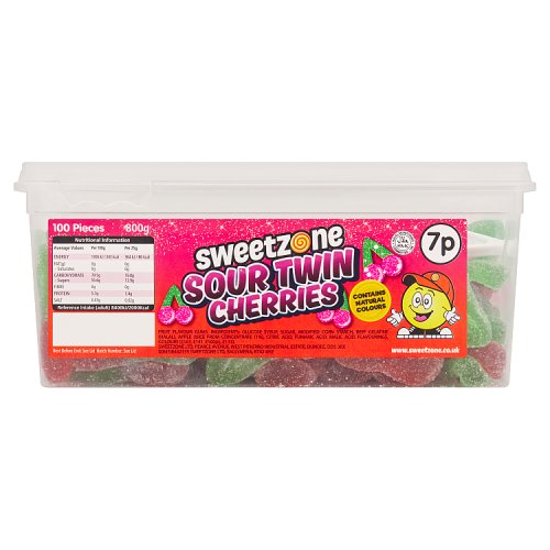 SWEETZONE SOUR TWIN CHERRIES 7P 800g Main image