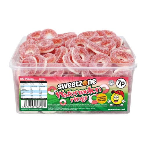 SWEETZONE WATERMELON RINGS 7P 800g Main image