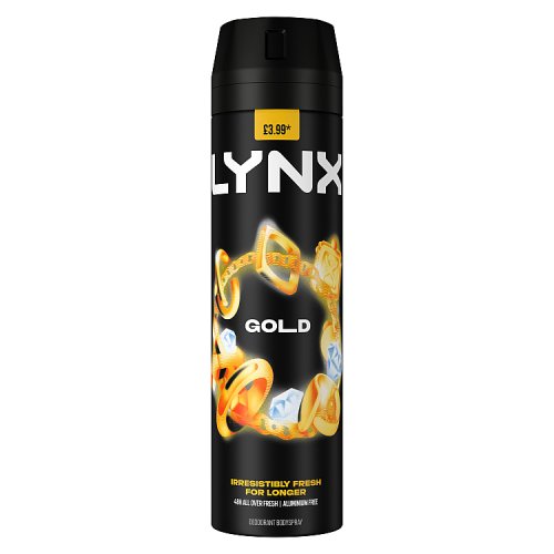 LYNX BODYSPRAY GOLD £3.99 200ml Main image