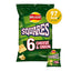 WALKERS SQUARES CHEESE & ONION [6 PACK] 22g