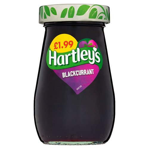 HARTLEYS BEST BLACKCURRANT JAM £1.99 300g Main image