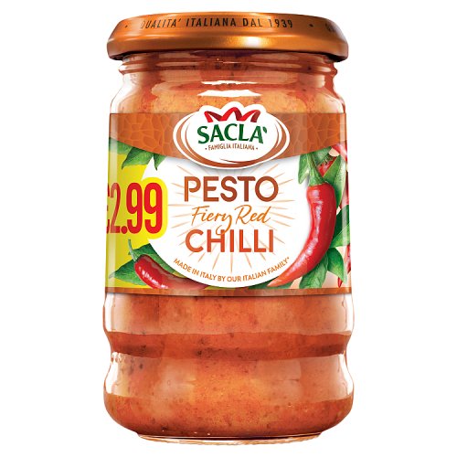 SACLA CHILLI PESTO £2.99 190G Main image