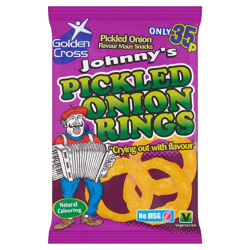 JOHNNYS PICKLED ONION RINGS 35P 22g Main image