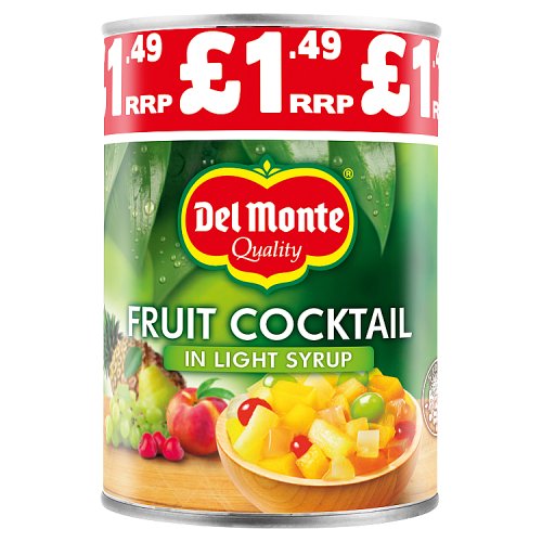 DEL MONTE FRUIT COCKTAIL SYRUP £1.49 435g Main image