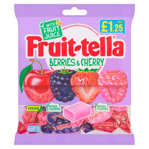 FRUITTELLA BERRIES & CHERRY 135g Main image