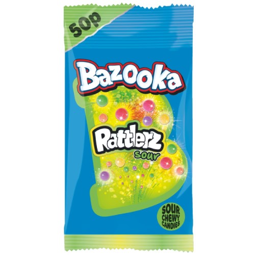 BAZOOKA RATTLERZ SOUR 50P 40g
