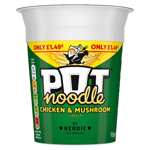 POT NOODLE CHICKEN & MUSHROOM 90g Main image