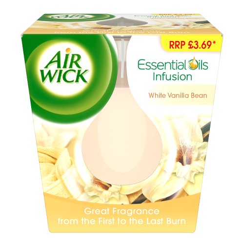 AIRWICK CANDLE VANILLA BEAN 105G