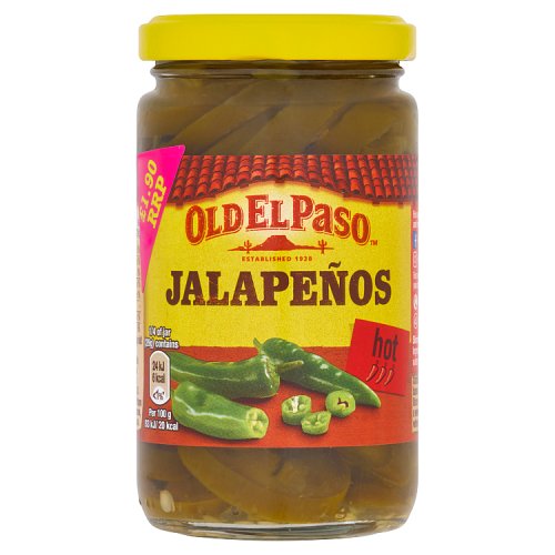 OLD EL PASO TANGY JALAPENOS 215G Main image
