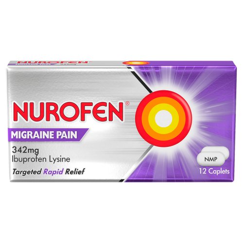 NUROFEN MIGRAINE PAIN TABLETS 12s Main image