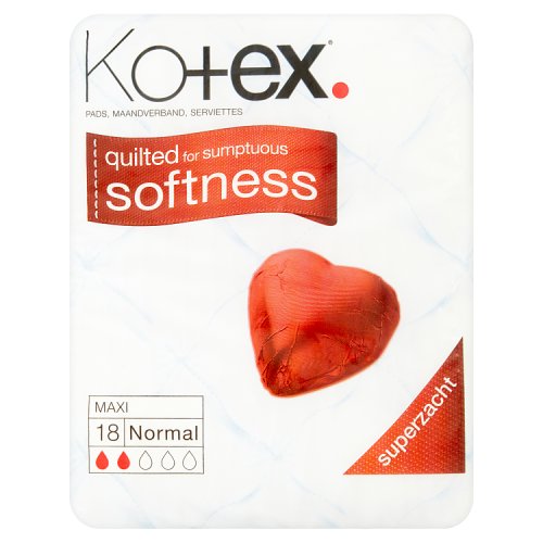 KOTEX MAXI NORMAL 18s