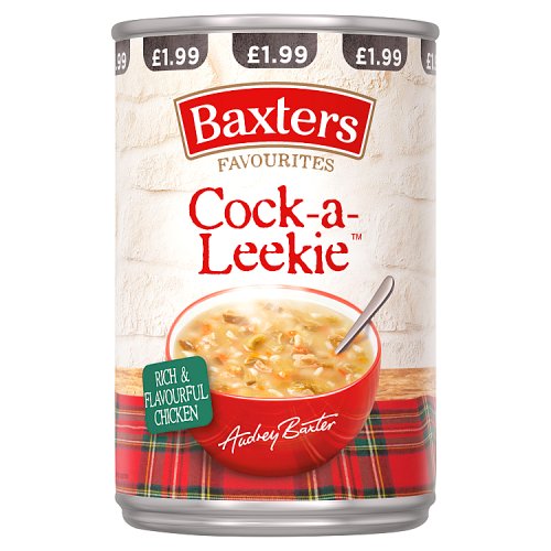 BAXTERS COCK A LEEKIE SOUP £1.99 400g Main image