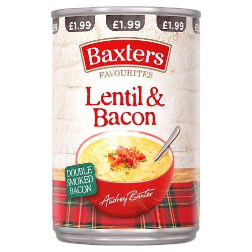 BAXTERS LENTIL & BACON £1.99 400g Main image