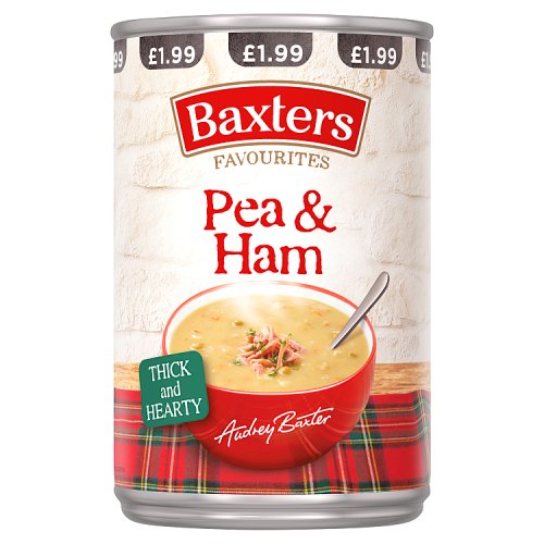 BAXTERS PEA & HAM SOUP £1.99 400g