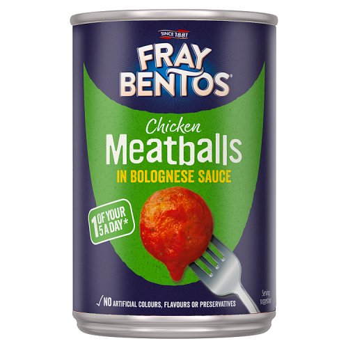 FRAY BENTOS MEATBALLS IN BOLOGNESE SAUCE 380g Main image