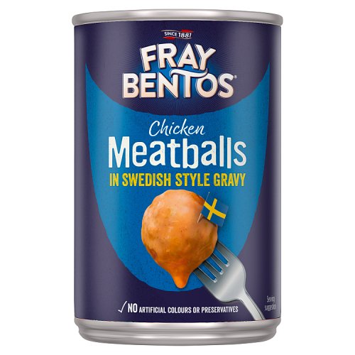 FRAY BENTOS MEATBALLS IN SWEDISH STYLE GRAVY 380g
