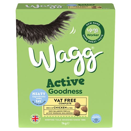WAGG ACTIVE GOODNESS CHICKEN 1KG Main image
