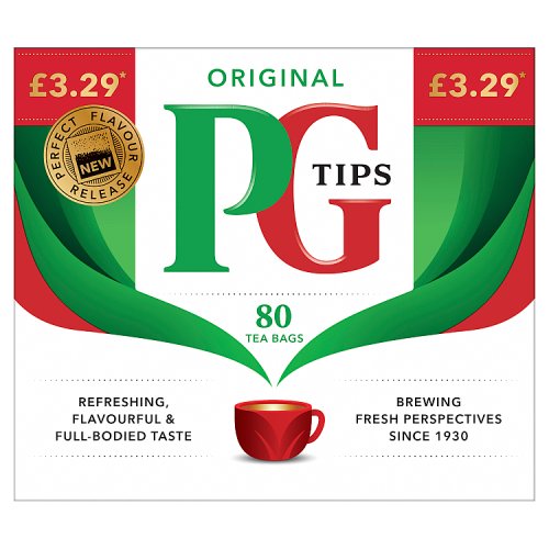 PG TIPS TEA BAGS 80s