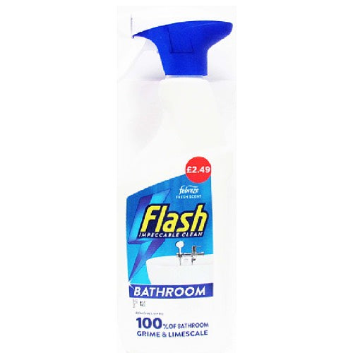 FLASH SPRAY BATHROOM £2.49 500ml Main image