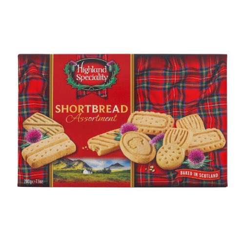 HIGHLAND SPECIALITY SHORTBREAD ASSORTMENT 200g
