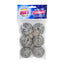 BUZZ 6 STAINLESS STEEL SCOURERS 6s