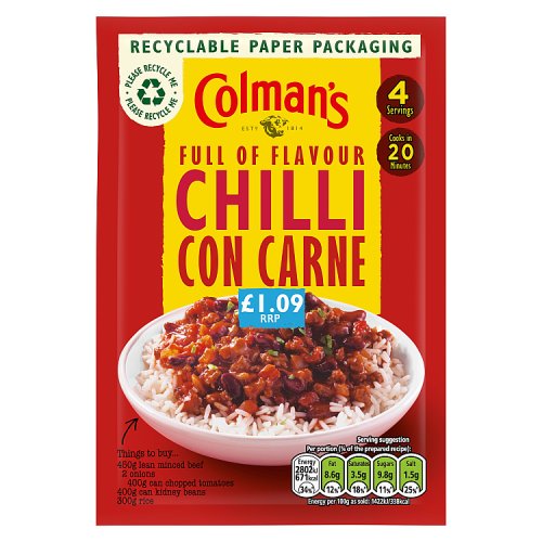 COLMANS CHILLI CON CARNE 50G Main image