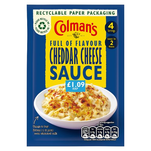 COLMANS CHEESE SAUCE £1.09 40g Main image