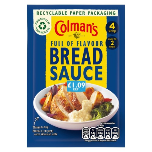 COLMANS BREAD SAUCE £1.09 40g Main image